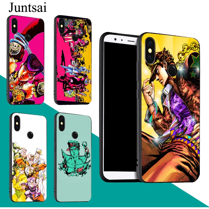 Чехол JoJo's Bizarre Adventure JoJo для Red mi Note 9 Pro 9S 8T 8 9A 9C Mi 9T 10 Lite POCO X3 Couqe | Мобильные телефоны