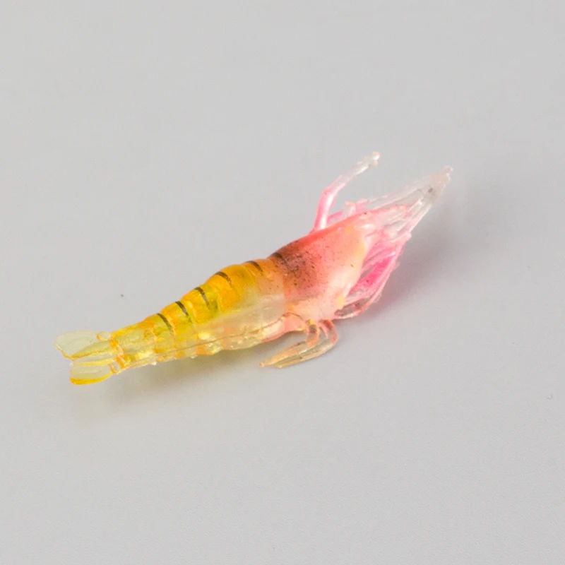 Мягкая рыболовная приманка легкая креветка Рыбная блесна супер 4 5 см 1 г 30