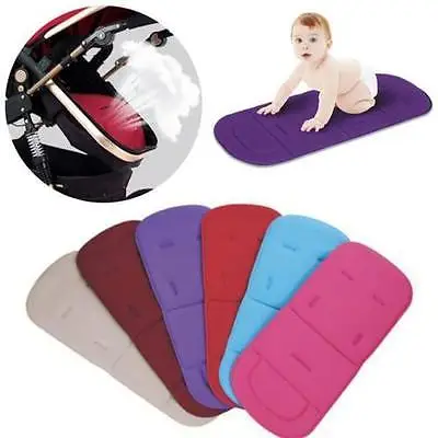 Buy Popular Washable Soft Stroller Pushchair Car Seat Padding Pram Liner Pad Cushion on