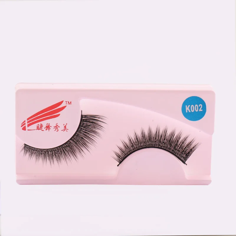 1 пара Крылатый Толстая Накладные ресницы расширение Поддельные cilios posticos naturais Faux