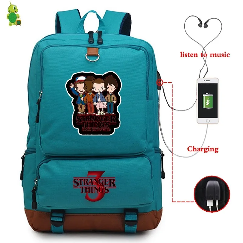 Mochila странные вещи рюкзаки мужские женские рюкзак USB зарядка путешествия ноутбук рюкзак большие школьные сумки для подростков мальчиков девочек