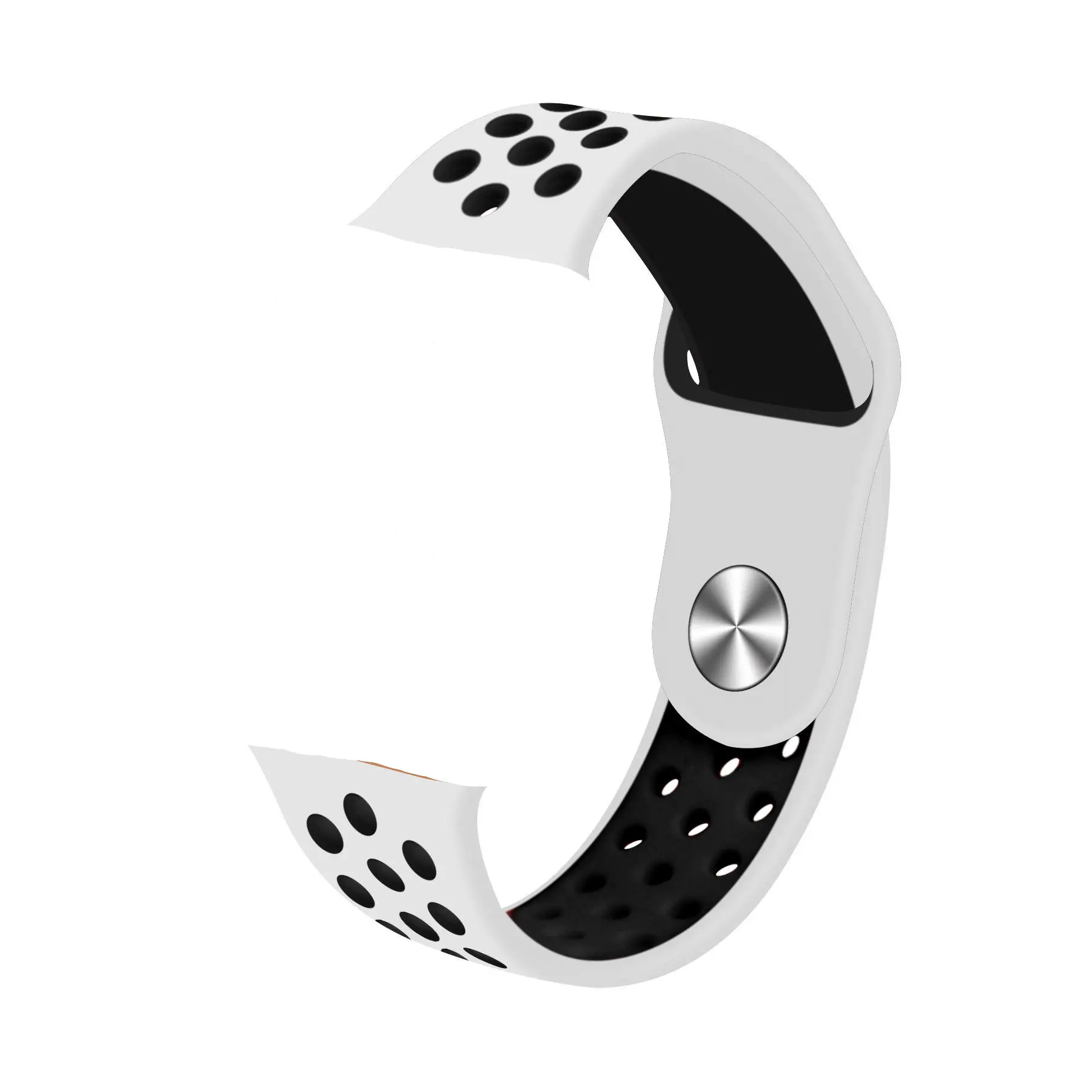 white black strap IWO 8 Bluetooth умные часы спортивные Шагомер информация советы вызова IWO8 SmartWatch для Apple IPhone Xiaomi Android смартфон 8 - Цвет: white black strap