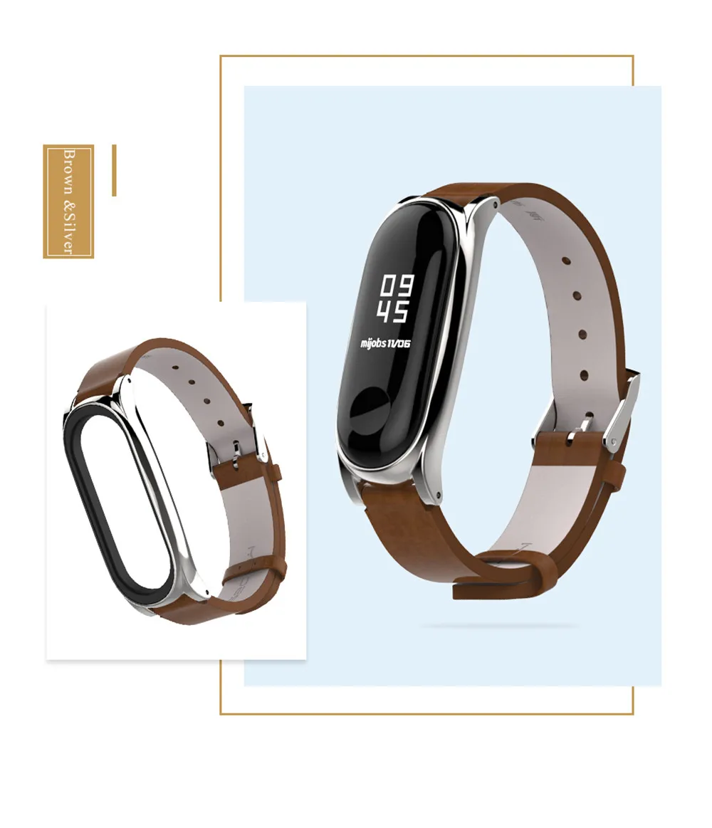 Mi jobs PU ремешок для Xiao mi band 3 ремешок для часов браслет mi band 3 Браслет Смарт часы mi Band3 Correa mi 3 Аксессуары