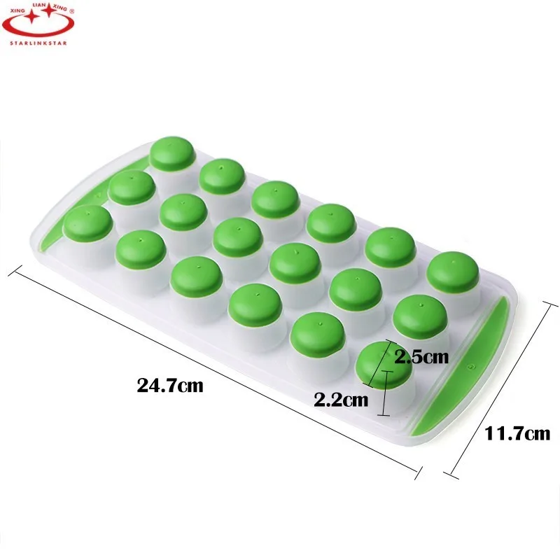 18 ячеек Круглый лоток для льда форма мороженого кухонные аксессуары инструменты