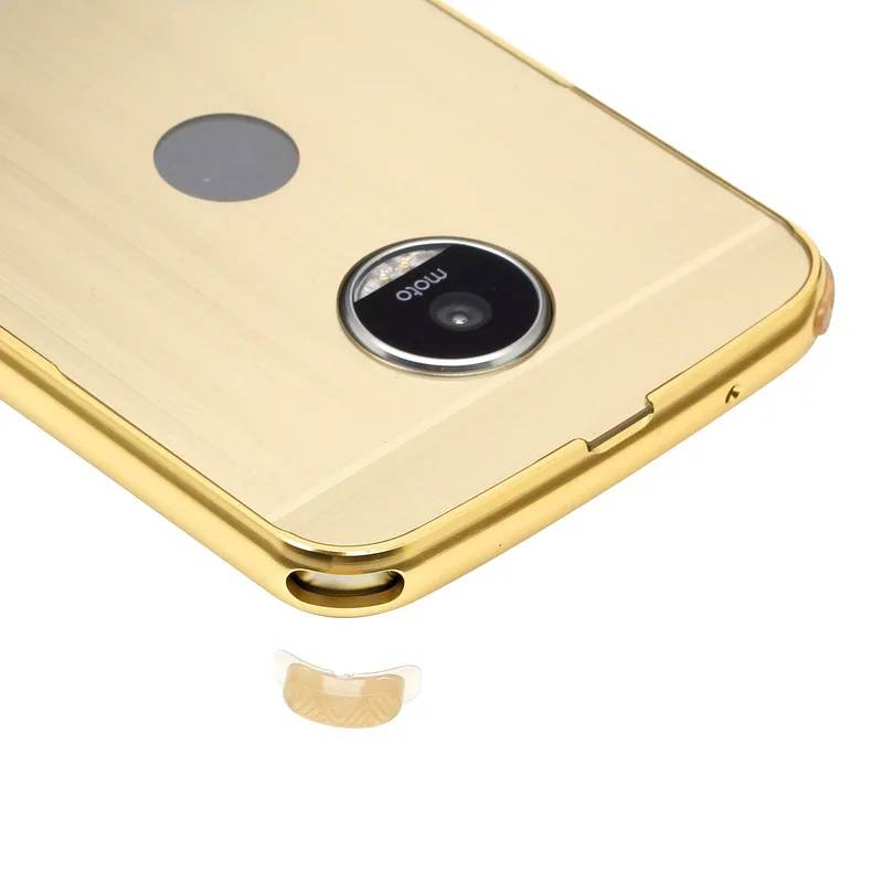Для Motorola MOTO Z Play XT1635 Z3 играть Z2 силы PC задняя крышка Z2 играть покрытие металла бампера 2 В 1 двойной защитный бант