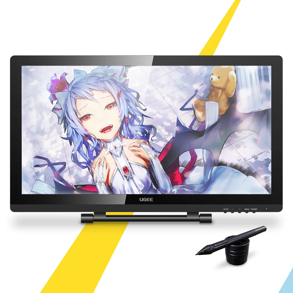 UGEE 2150 21 5 Дюймов графика рисунок планшеты мониторы 1080P HD экран ips дисплей 2x