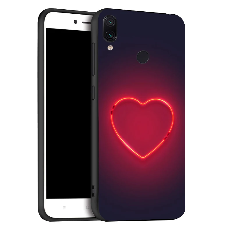 Чехол Xiao mi Red mi Note 7 5 Pro 8 чехол Xio mi Red mi 7 S2 чехол 3D DIY Окрашенный черный чехол для Xiaomi mi 9 SE A1 A2 9T бампер Funda