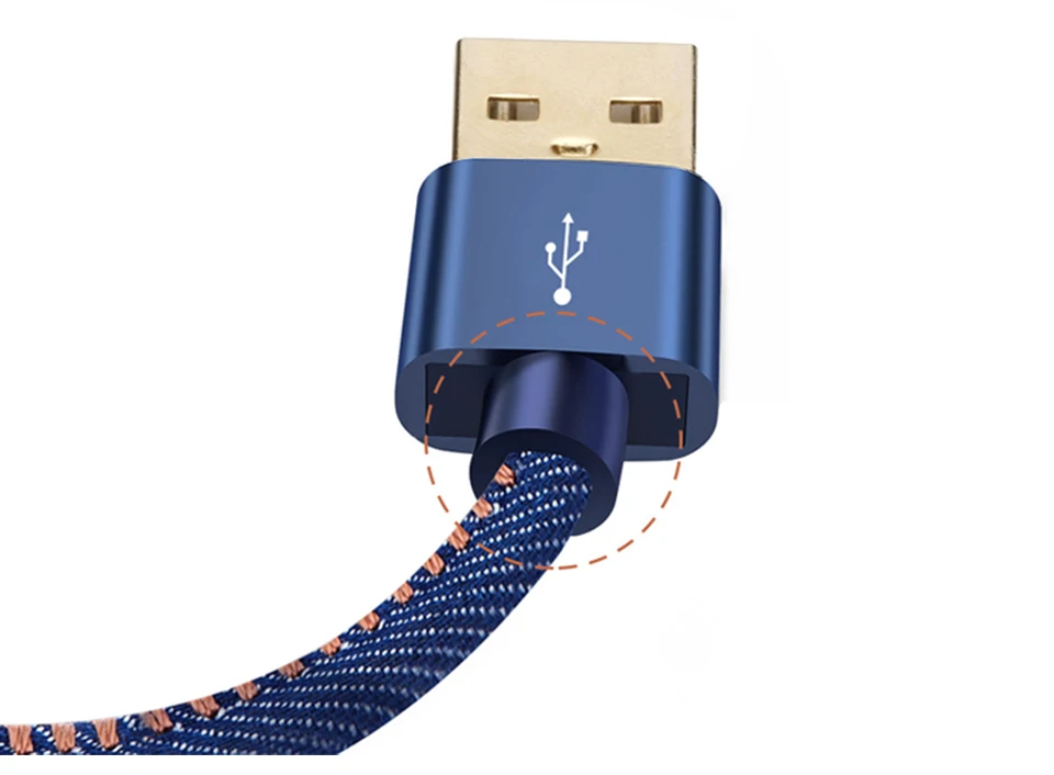 Ковбойский Плетеный позолоченный штекер кабель для быстрой зарядки Micro usb type C кабели для Samsung sony Xiaomi huawei usb зарядное устройство