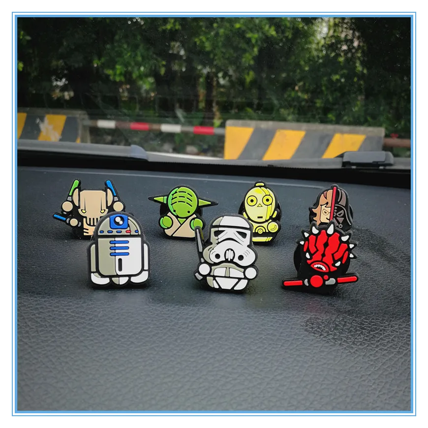 Серия Star Wars освежитель воздуха для автомобиля, зажимы для духов, воздушный выход, вентиляционное отверстие, декоративные аксессуары, авто интерьер для Marvel
