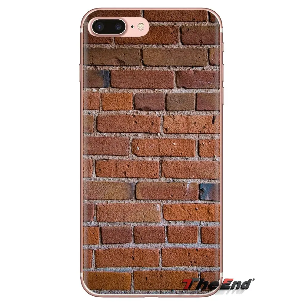Текстуры кирпичи прозрачные мягкие чехлы для iPod Touch Apple iPhone 4 4S 5 5S SE 5C 6 6S 7 8 X XR XS Plus MAX