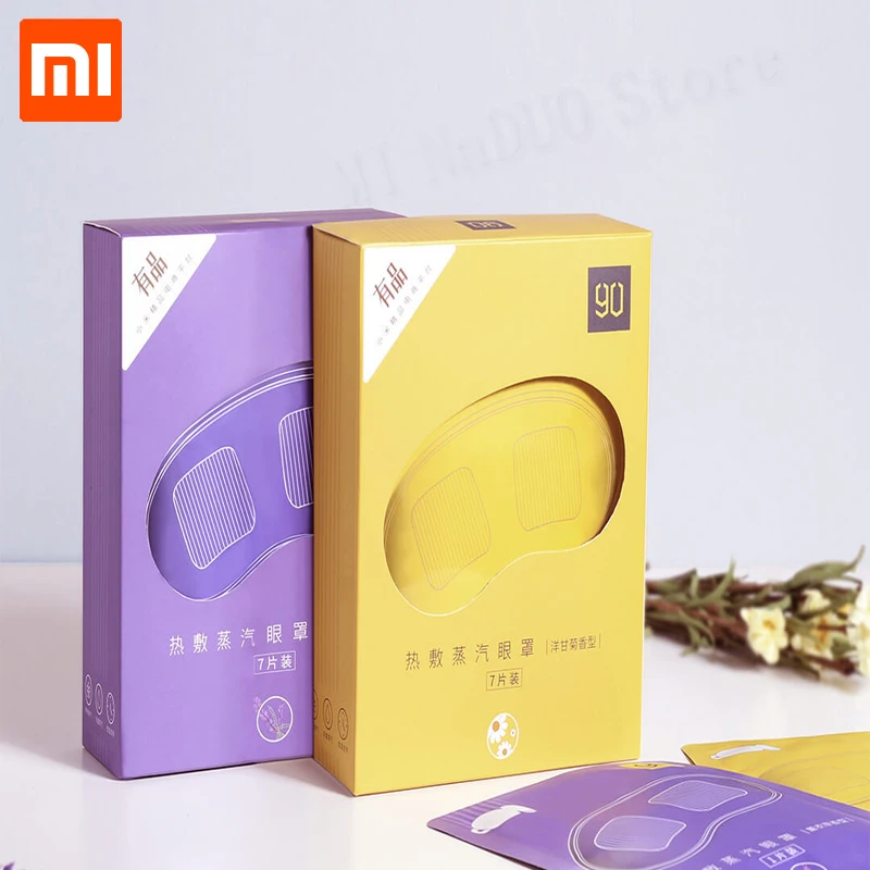 Xiaomi 90 points Паровая маска для глаз эфирное масло уход за сном патч сумка тонкие