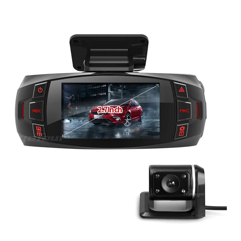 Двойной объектив FHD Автомобильный регистратор DVR Z4 Dash Cam Full HD 1080P 170 градусов g