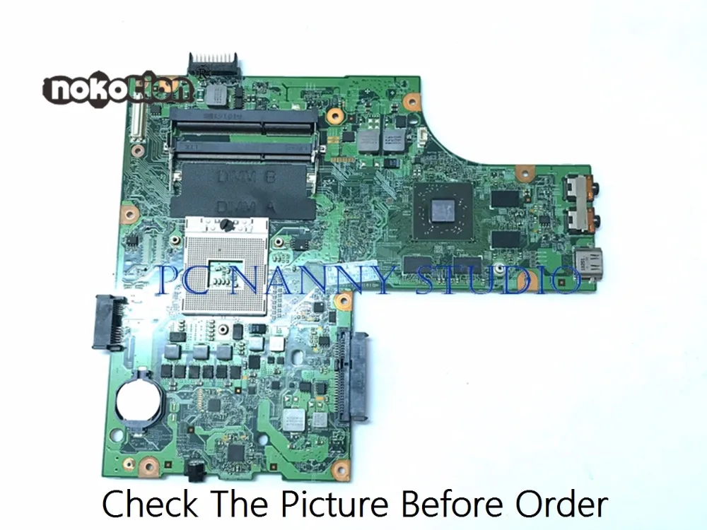 Материнская плата PCNANNY для ноутбука Dell Inspiron 15R N5010 CN 0W9PGG W9PGG HM57 PGA989 48 4hh25. 011 DDR3