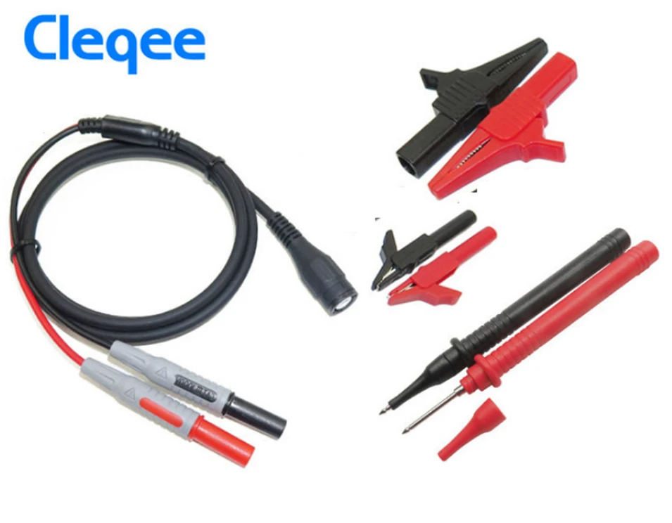 Горячие Cleqee P1800A 7 в 1 BNC электронных специальностей Тесты Lead Kit для мультиметр