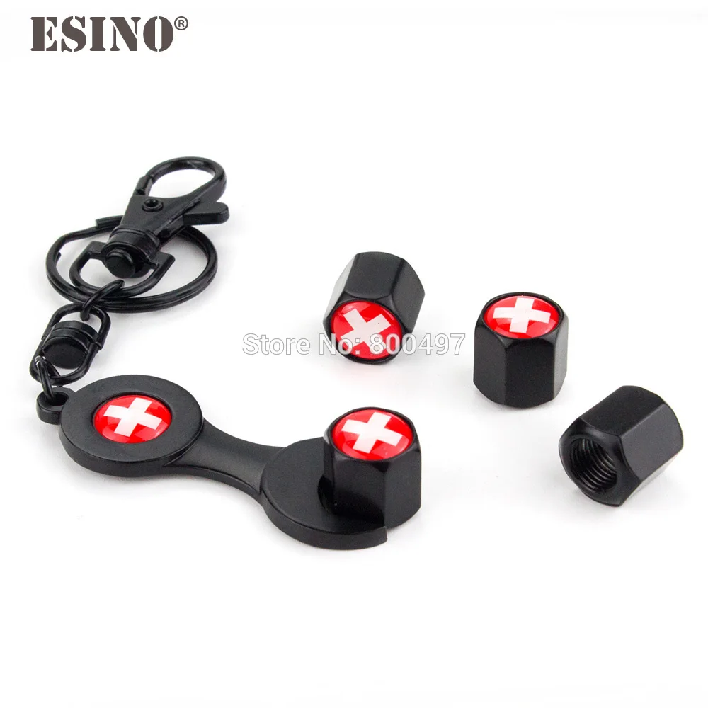 4 x Автомобильный Стайлинг из нержавеющей стали цинкового сплава колесный крышки