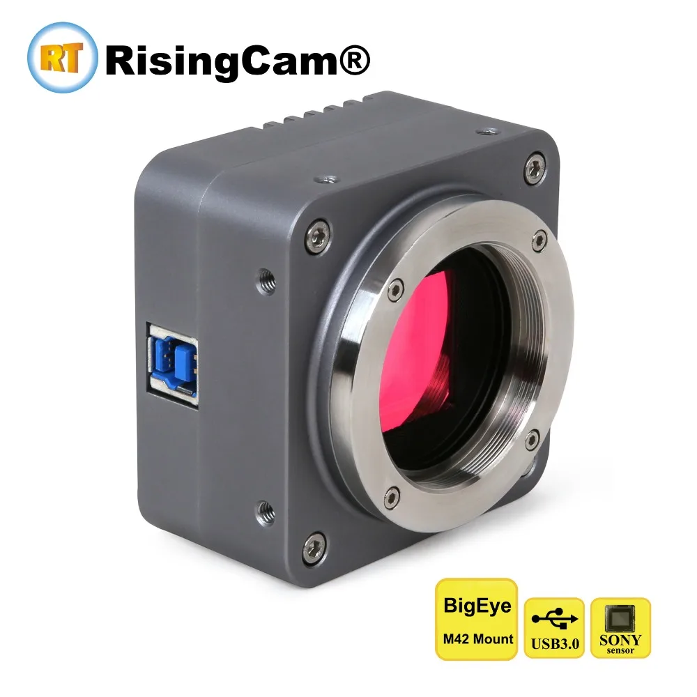 Цифровой микроскоп BigEYE тринокулярный биологический с креплением M42 и C USB3.0 10mp SONY