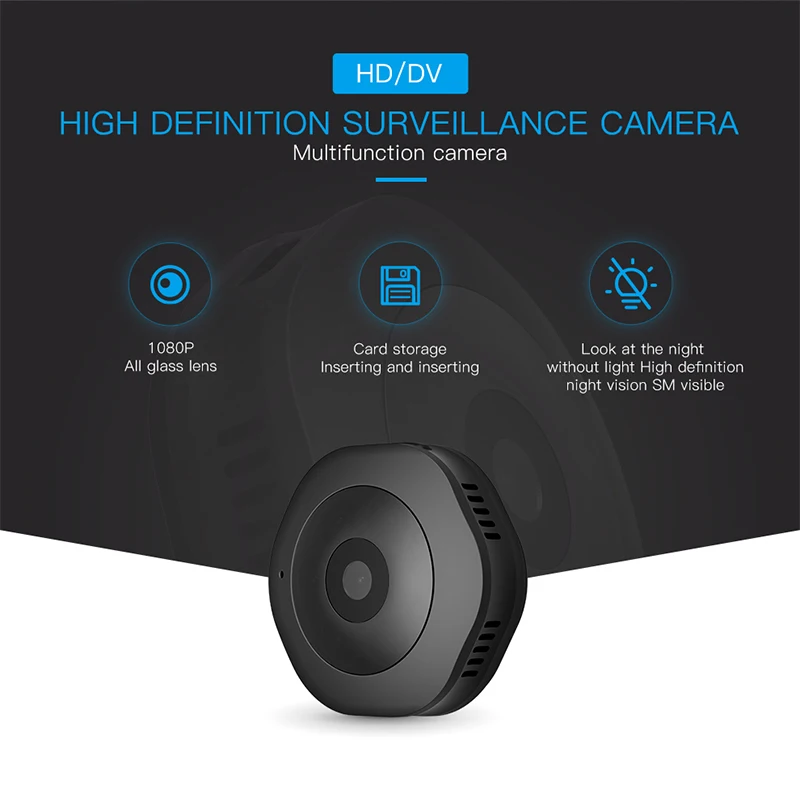H6 микро камера DV ночная версия мини камера Wifi HD 1080P с датчиком движения видеокамера диктофон маленькая камера