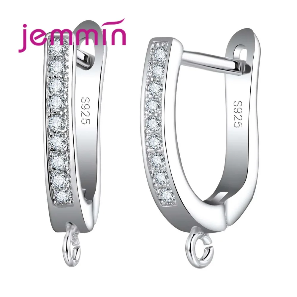 Женские серьги кольца u образной формы из стерлингового серебра 925 пробы 10 шт.