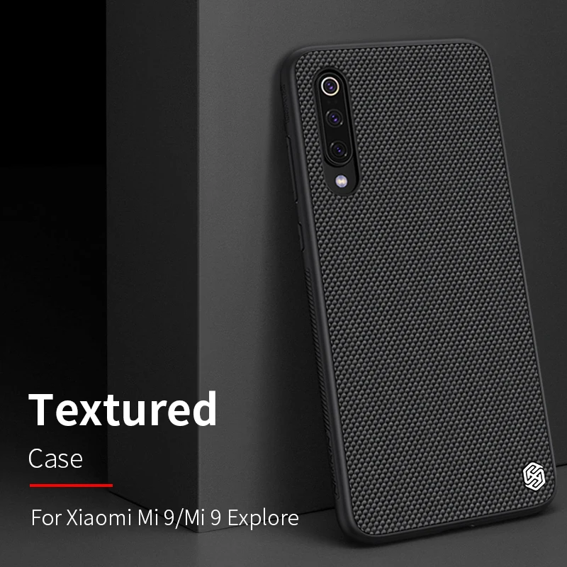 Чехол для Xiaomi Mi 9 Mi9 Explore Nillkin текстурированная нейлоновая задняя крышка из волокна