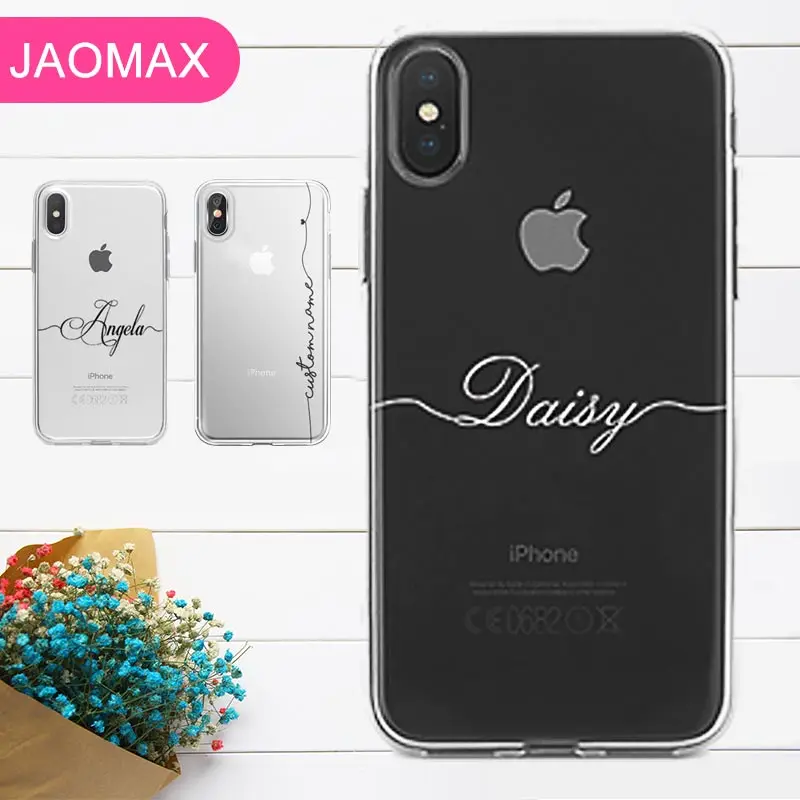 Jaomax DIY дизайнерский чехол для телефона под заказ для iPhone 11 XS MAX XR X 8 7 PLUS 6s Мягкий силиконовый чехол из ТПУ