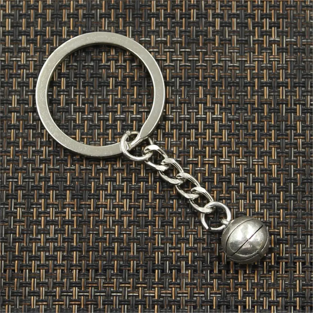 Новая мода мужской 30 мм брелок DIY металлический держатель цепь винтажный 3D