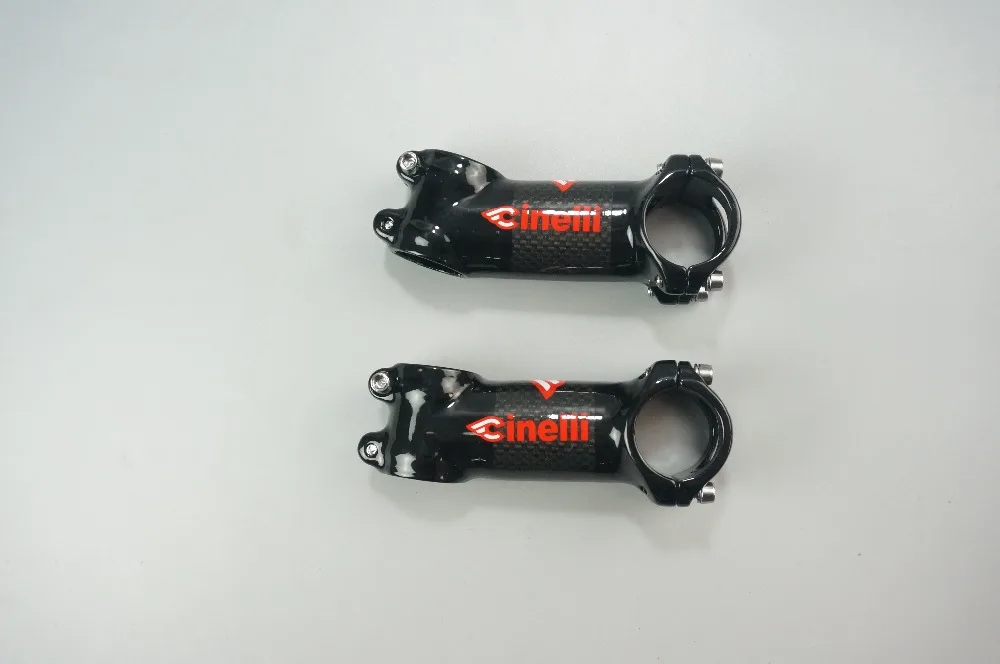 Новые CINELLI Запасные детали для велосипеда, углепластик, алюминиевый сплав, углеродный стержень 6 градусов или 17 градусов
