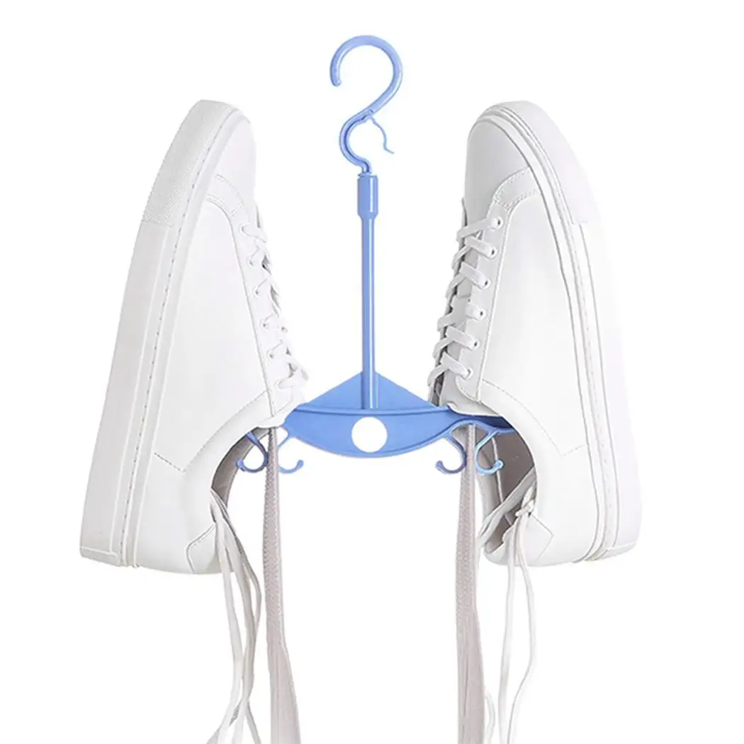 Балкон вешалка для обуви Органайзер белья обувь однотонная сушка 1 шт стойки