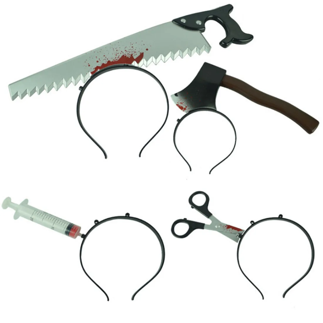 1 шт./лот разные формы забавные страшные игрушки Хэллоуин реквизит топор пила нож