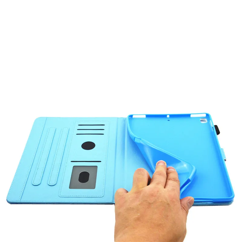 Wekays для нового Ipad 9 7 2018 кожаный чехол с мультяшным деревом Coque Apple дюймов 2017 A1822 A1823