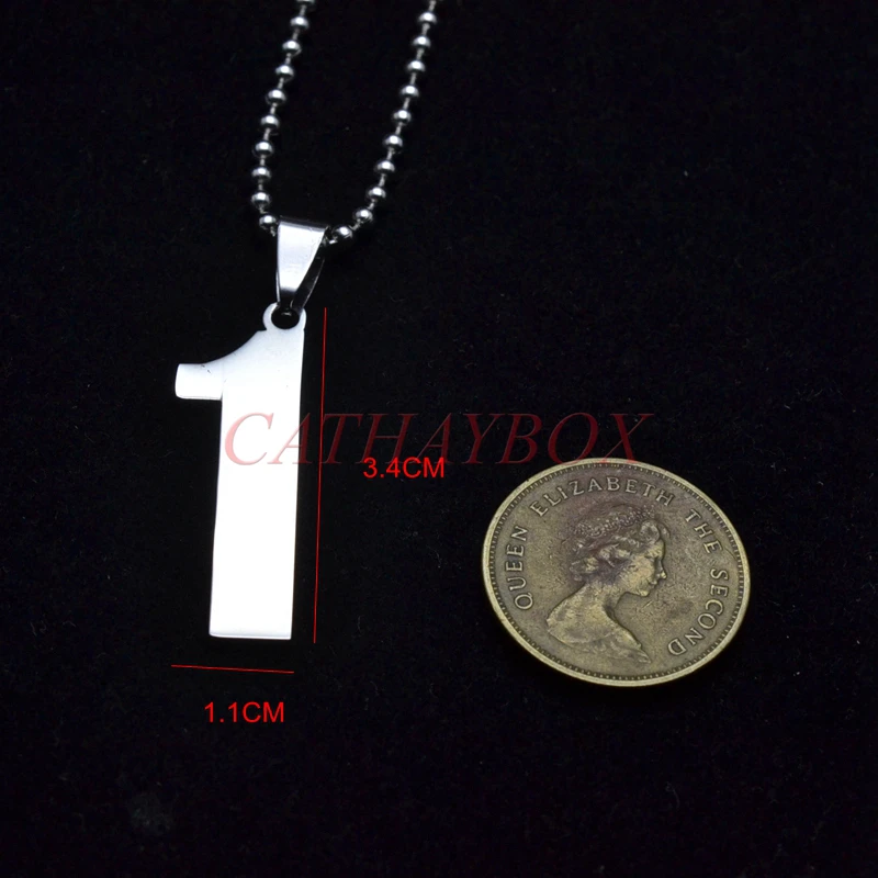 Бесплатная доставка 2015 Классический полированный номер один 1 Нержавеющая сталь