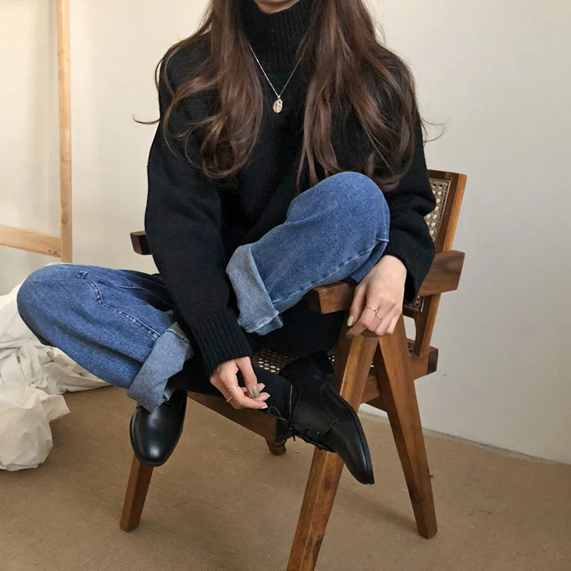 Harajuku корейская мода осень 2020 зимняя одежда женский свитер индивидуальный
