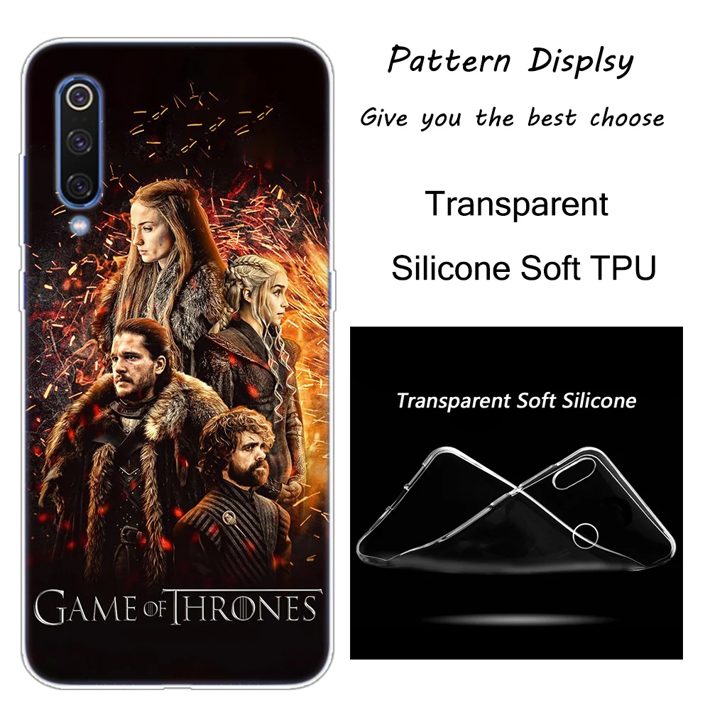 009 Игра престолов завоевание силиконовый чехол для Xiaomi Pocophone F1 9T 9 9SE 8 A2 Lite A1 A2 Mix3 Redmi K20 7A Note 4 4X5 6 7 Pro S2 - Цвет: 009