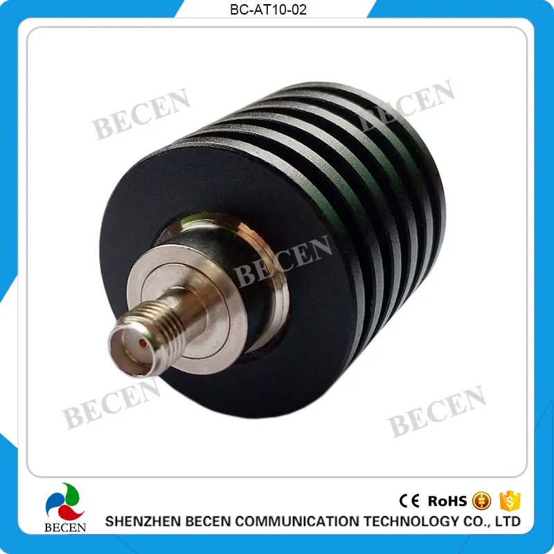 BECEN 10W SMA JK РЧ аттенюатор штекер гнездо DC 3GHZ 1db 2db 3db 5db 6db 10db 15db 20db 30db 40db|attenuator 6db|attenuator
