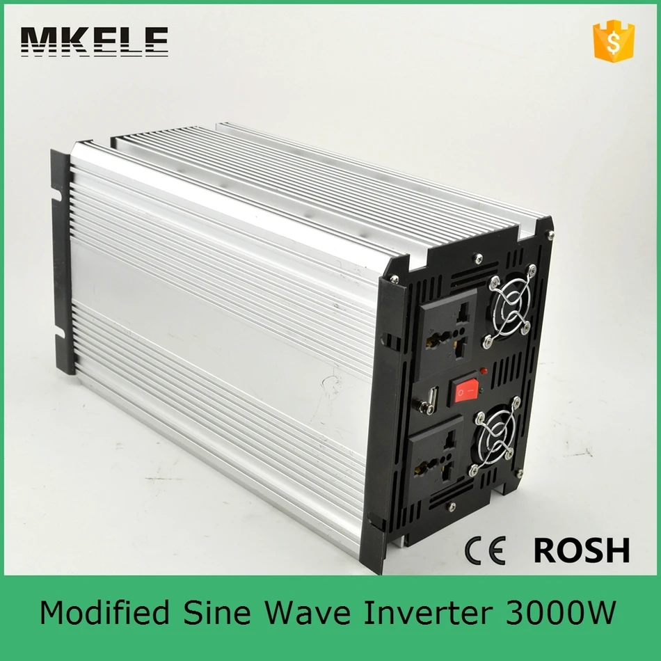 MKM3000-241G Модифицированная синусоида 3000 Вт Инвертор 24vdc для 120vac инвертор