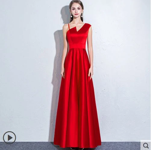 

vestido madrinha longo hot sexy V neck satin A Line burgundy black bridesmaid dresses simple brautjungfer kleider