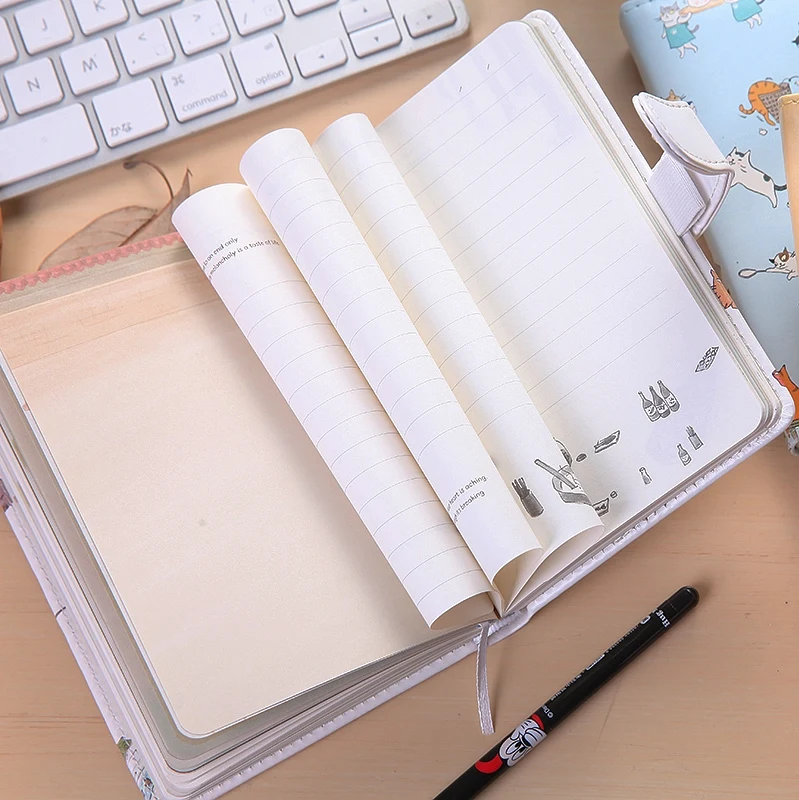 Корейские милые блокноты и журналы персональный дневник цветная бумага блокнот