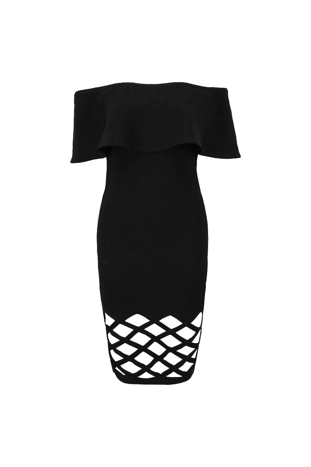 2017 Женская летняя обувь район черный выдалбливают рукавов Slash шеи с плеча