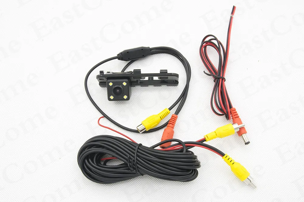 Intelligent Dynamic Trajectory Tracks CCD Waterproof 4 LED Car Rear view Camera for HONDA Civic 2009 2010 2011 Reverse | Автомобили и