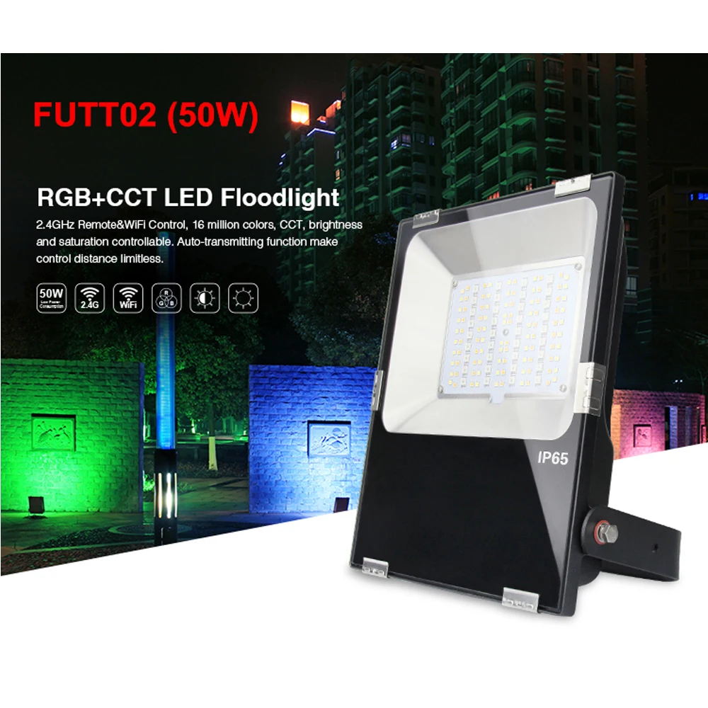 Mi светильник RGBW светодиодный прожектор уличный водонепроницаемый мощностью 10 Вт