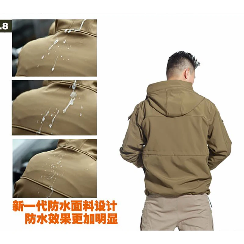 Армейская Военная водонепроницаемая куртка M65 тактическая уличная ветровка