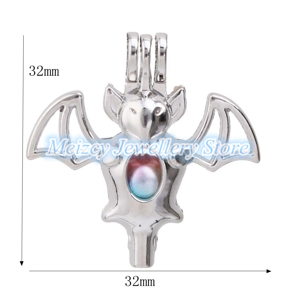 1 шт. смешанный хвост бант лягушка Висячие клетка с крестиком жемчужная