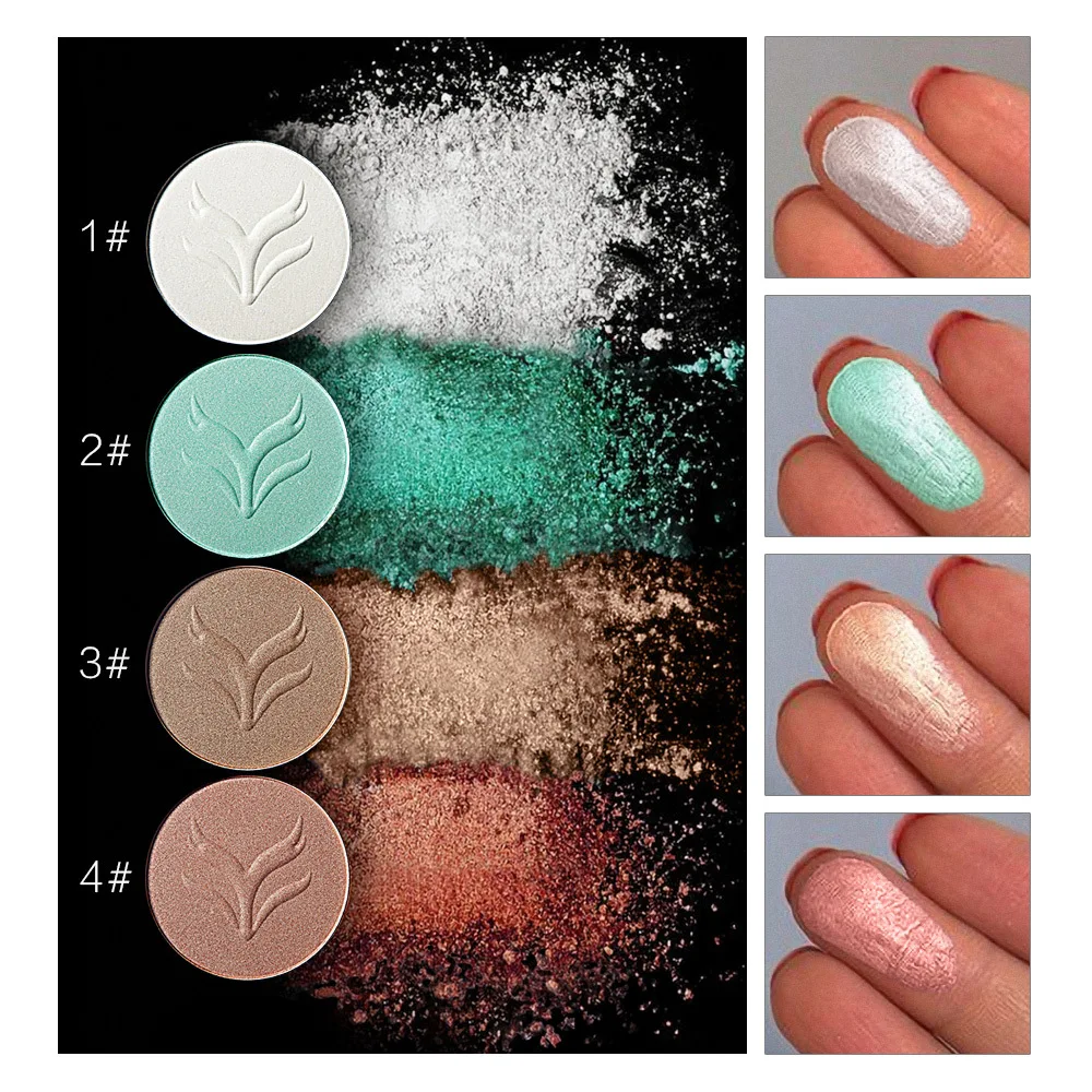 HUAMIANLI брендовая Бриллиантовая пудра гладкий бронзер набор для макияжа контур