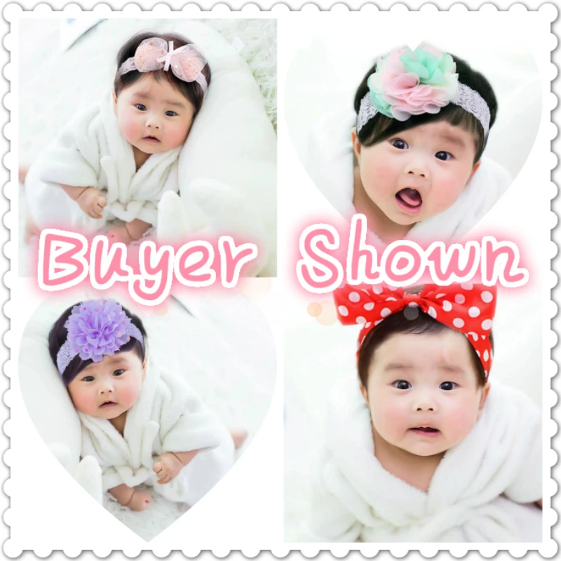 2019 new 3Pcs/set baby Elastic bowknot headband Headbands Girls Bow Hairband girl accessories photography | Детская одежда и обувь