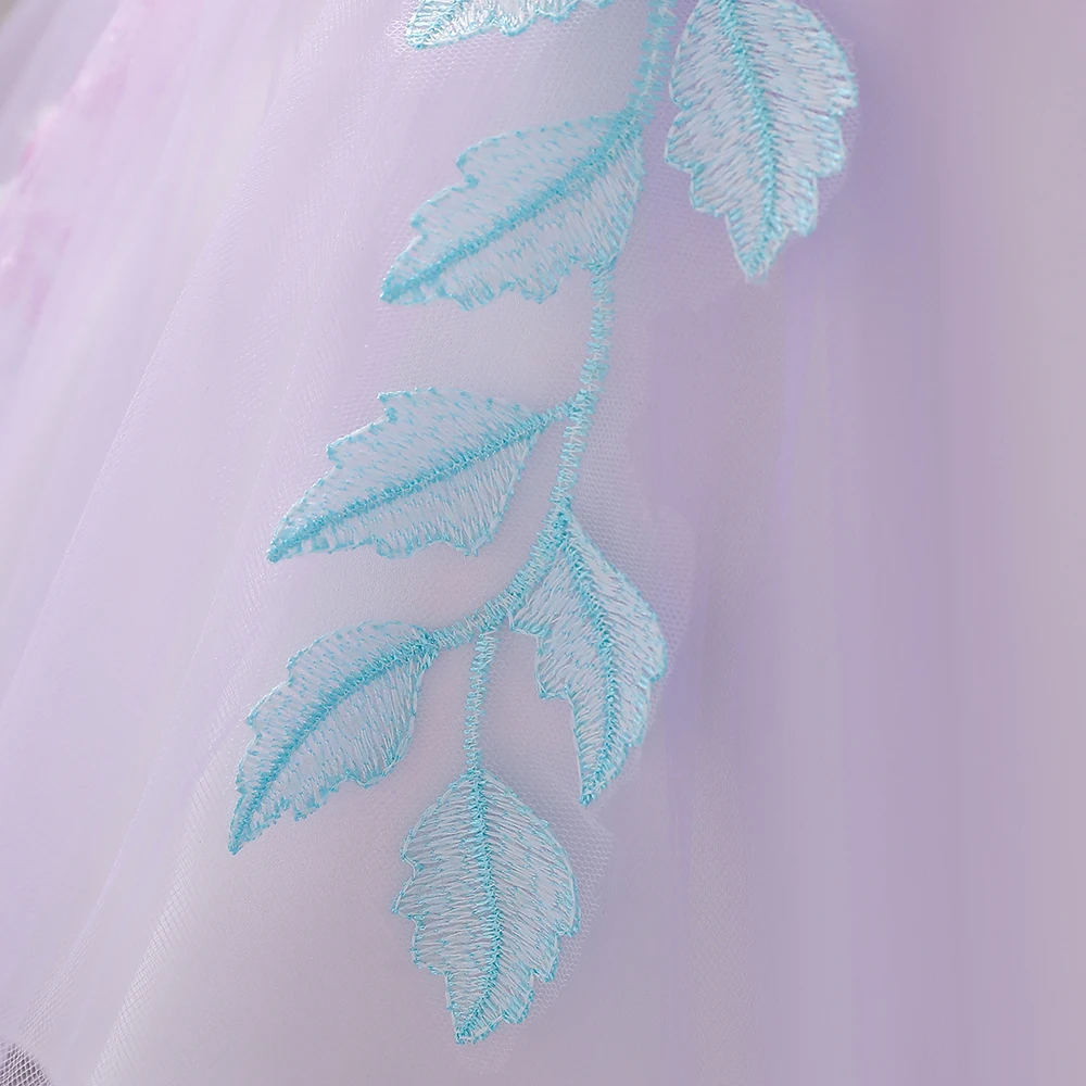 

Leaves Flowers Decals NewBorn Girls Baby Dresses Bow Tutu Party Floral Birthday Baby Dress Baptism Princess Kids Dress L1908XZ