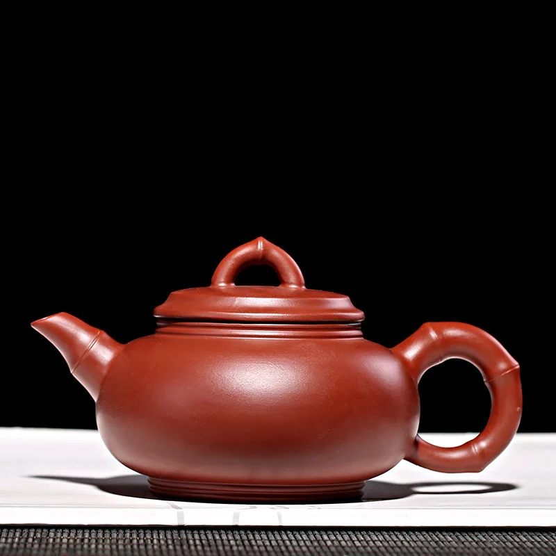 Песок горшок Dahongpao руды фиолетовый грязевой чистый ручной бамбуковый шарнир