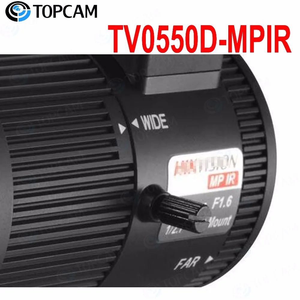 TV0550D MPIR камеры видеонаблюдения для домашнего наблюдения объектив мегапиксельная