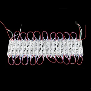 WS2811 DMX 3 светодиода, 12 в пост. Тока, светодиодный садовый светильник SMD5050 RGB, водонепроницаемый светодиодный цифровой модуль, гирлянда 20 шт.гирлянда, бесплатная доставка