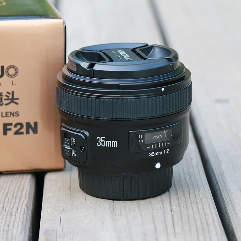 Ulanzi Yongnuo YN35mm F2N объектив широкоугольный большой апертурой фиксированный с