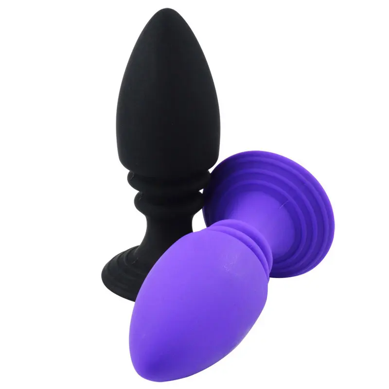 Силиконовая Анальная пробка со стабильной сильной присоской секс-игрушки для