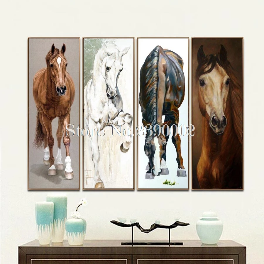 5D DIY Алмазная Картина лошадь Жираф Кот Павлин Вышивка крестом искусство полный